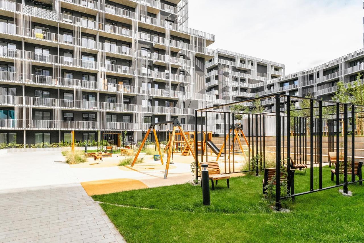 Mieszkanie z mini ogródkiem HAMAK BRAZYLIJSKI Varsovia Exterior foto